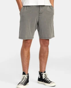 RVCA Shorts / Hybrids>ALL TIME COASTAL RINSED HYBRID 19" SHORTS