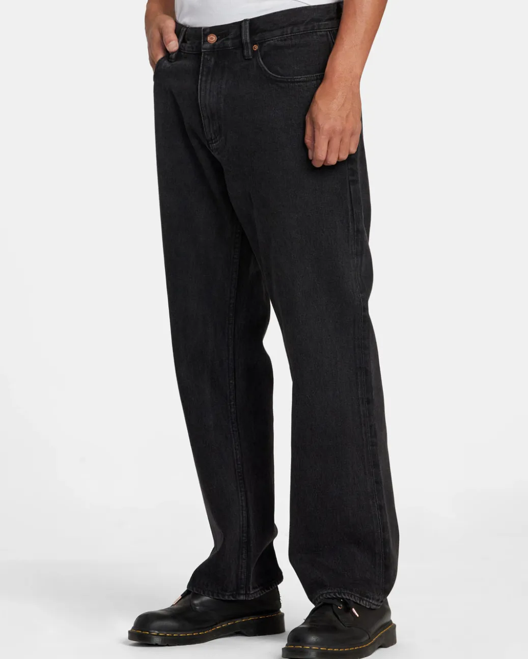 RVCA Denim>AMERICANA DAYSHIFT RELAXED FIT JEANS