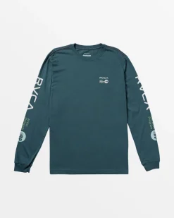 RVCA Tees / Tanks>ANP LONG SLEEVE TEE