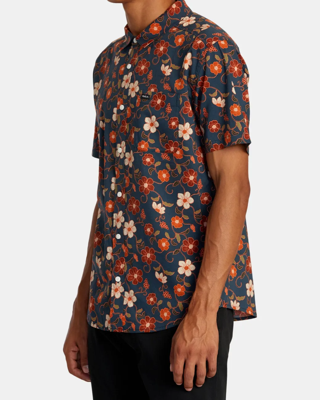 RVCA Shirts / Flannels>ANYTIME SHORT SLEEVE SHIRT