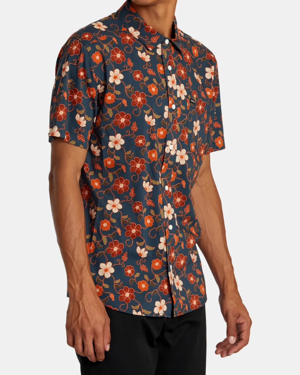 RVCA Shirts / Flannels>ANYTIME SHORT SLEEVE SHIRT