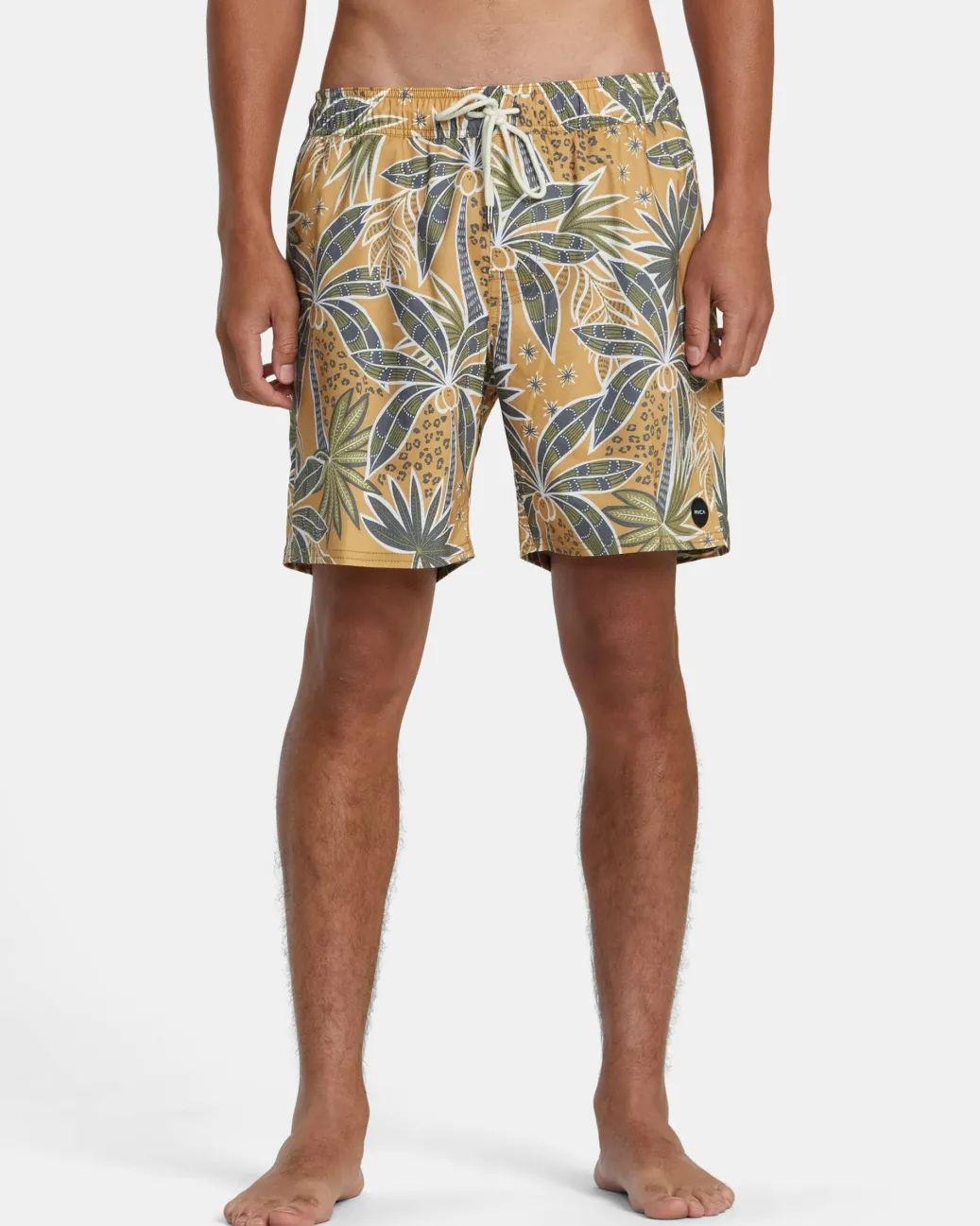 RVCA 16"-17" Outseam>BARNES ELASTIC WAIST 17" BOARDSHORTS