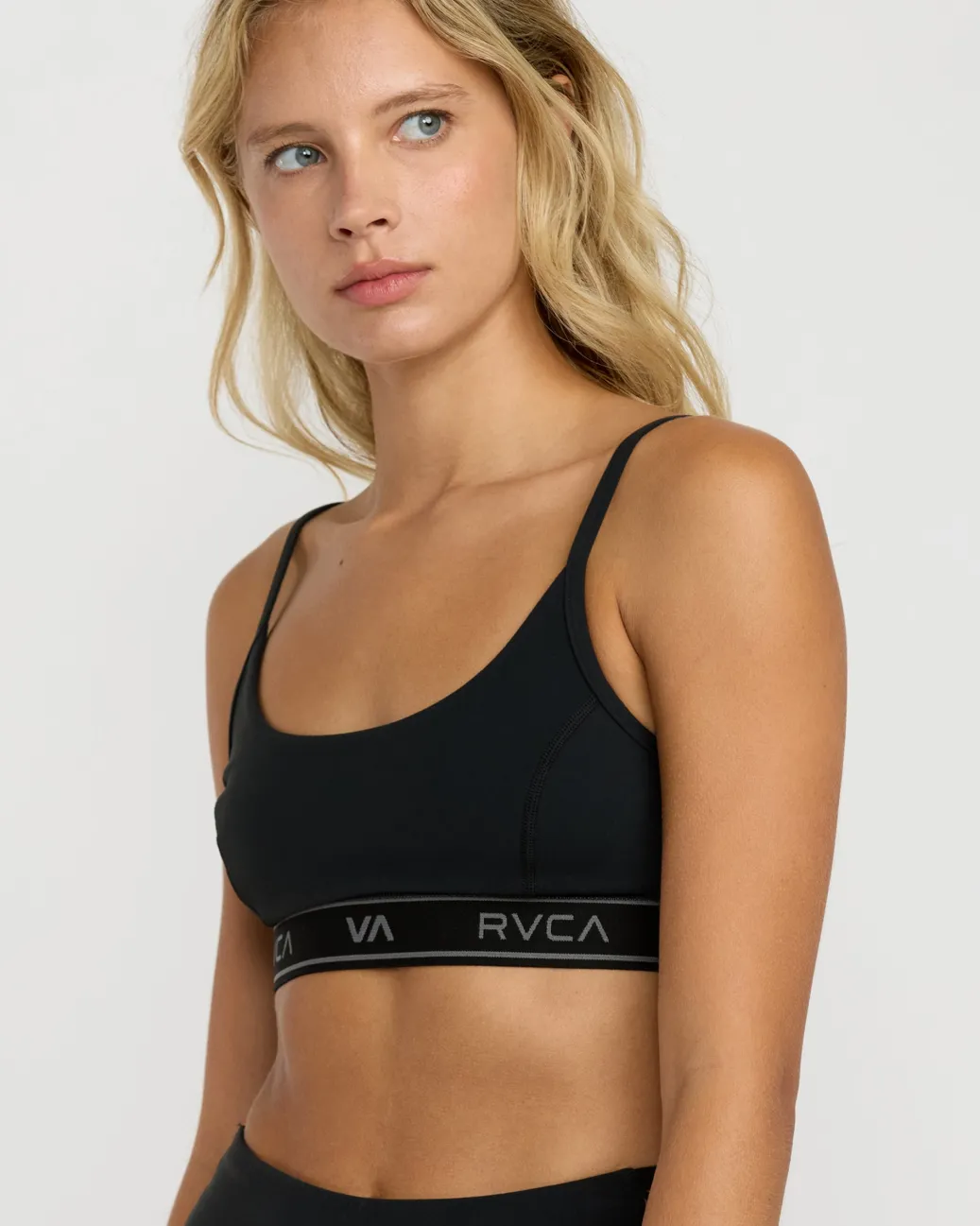 Women RVCA Compression Clothing|Workout Tops>BASE LAP BRA II