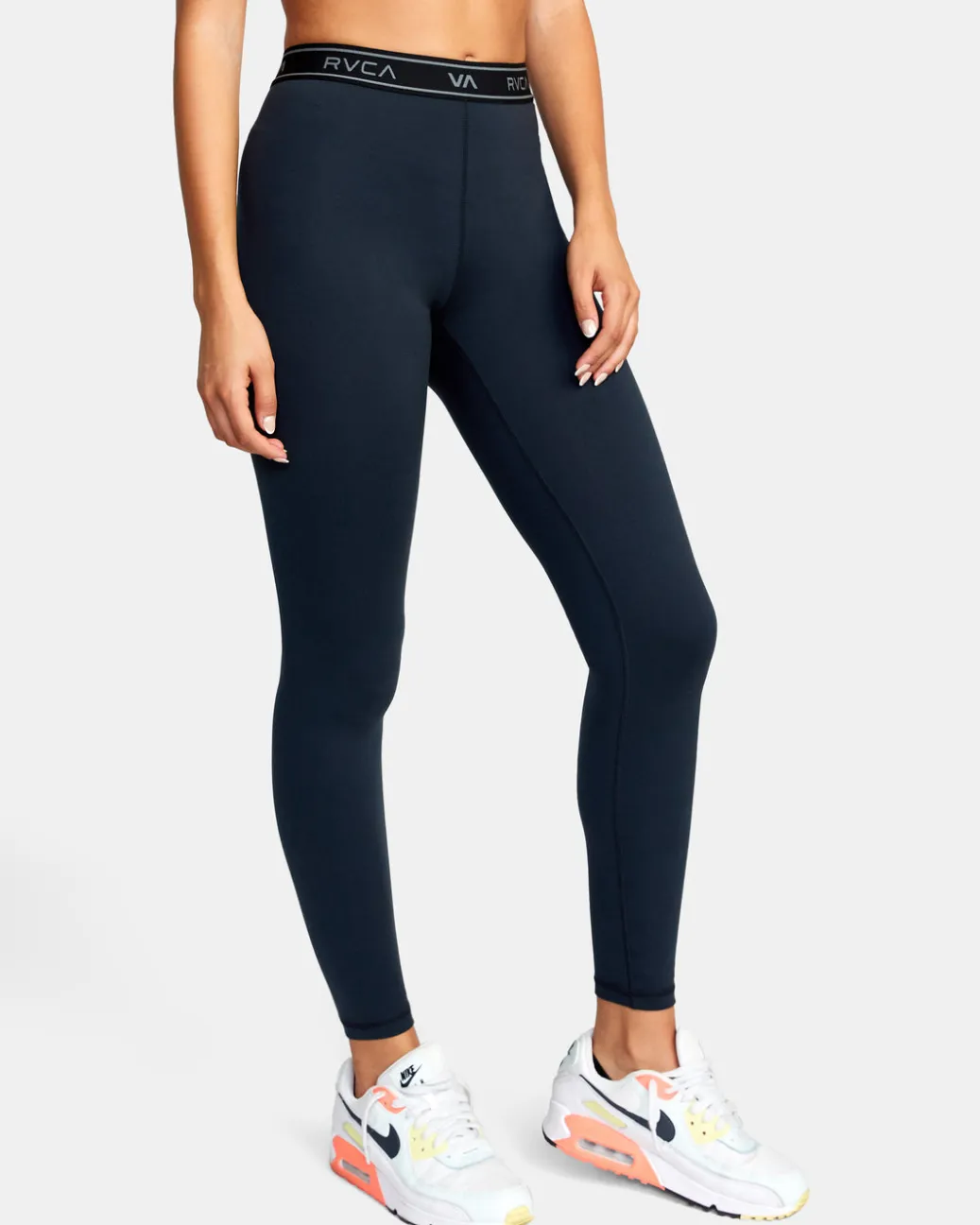 Women RVCA Compression Clothing|Workout Leggings / Joggers>BASE WORKOUT LEGGINGS