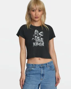 Women RVCA Tees / Tanks>BENJ SPROUTIN T-SHIRT