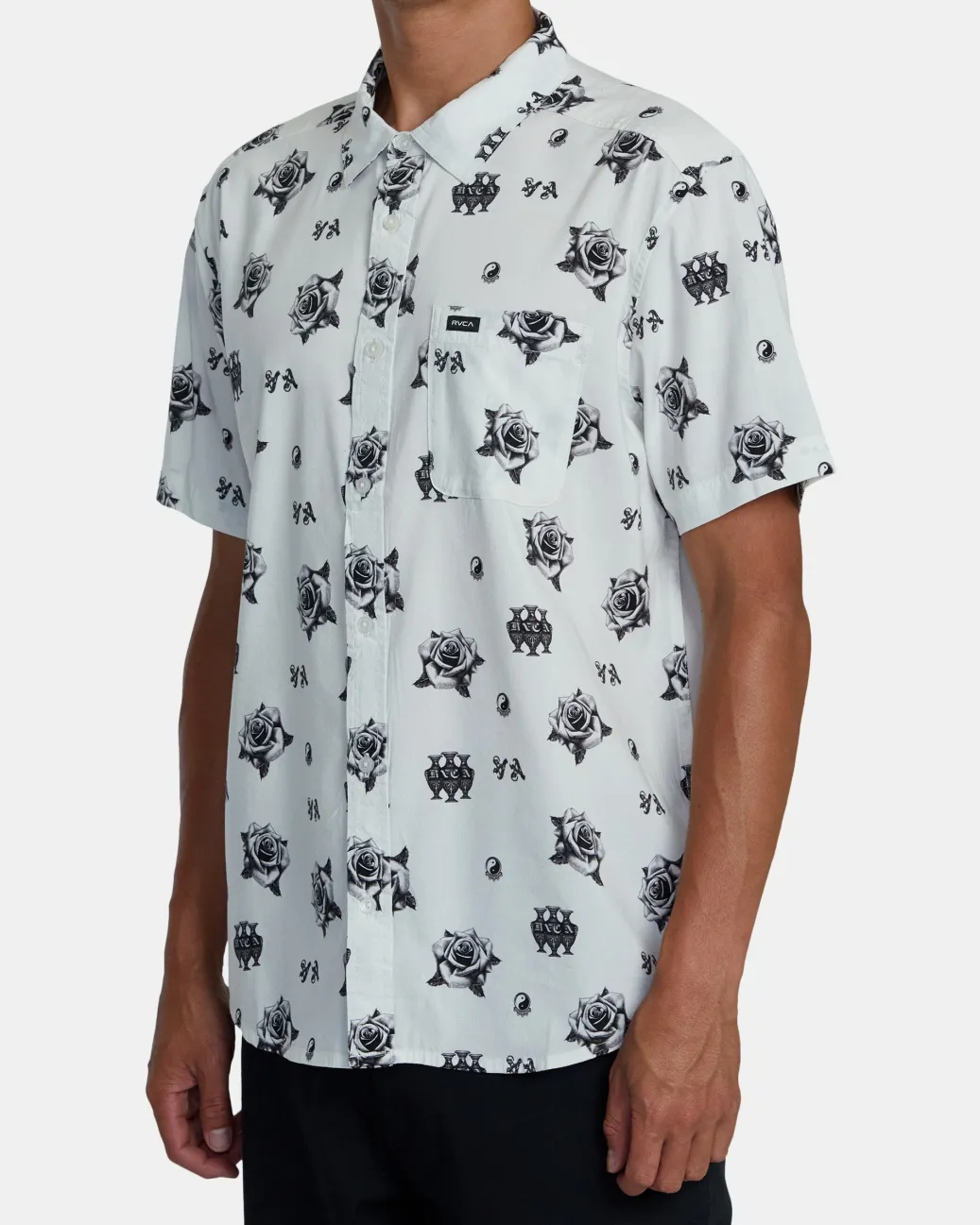 RVCA Shirts / Flannels>BENJAMIN JEANJEAN CEREMONY SHORT SLEEVE SHIRT