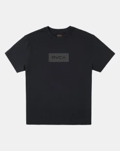 RVCA Tees / Tanks>BIG LABEL SHORT SLEEVE TEE
