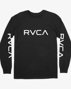 RVCA Tees / Tanks>BIG LONG SLEEVE TEE
