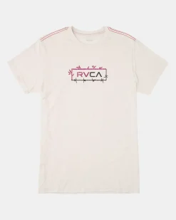 RVCA Tees / Tanks>BORDERED TEE