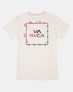 RVCA Tees / Tanks>BORDERED TEE