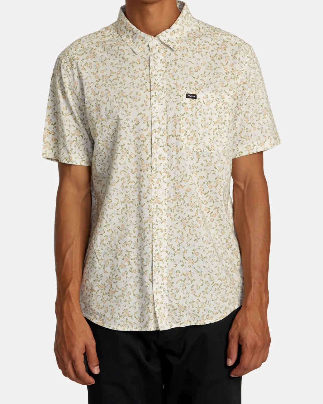 RVCA Shirts / Flannels>BOTANICAL SHORT SLEEVE SHIRT