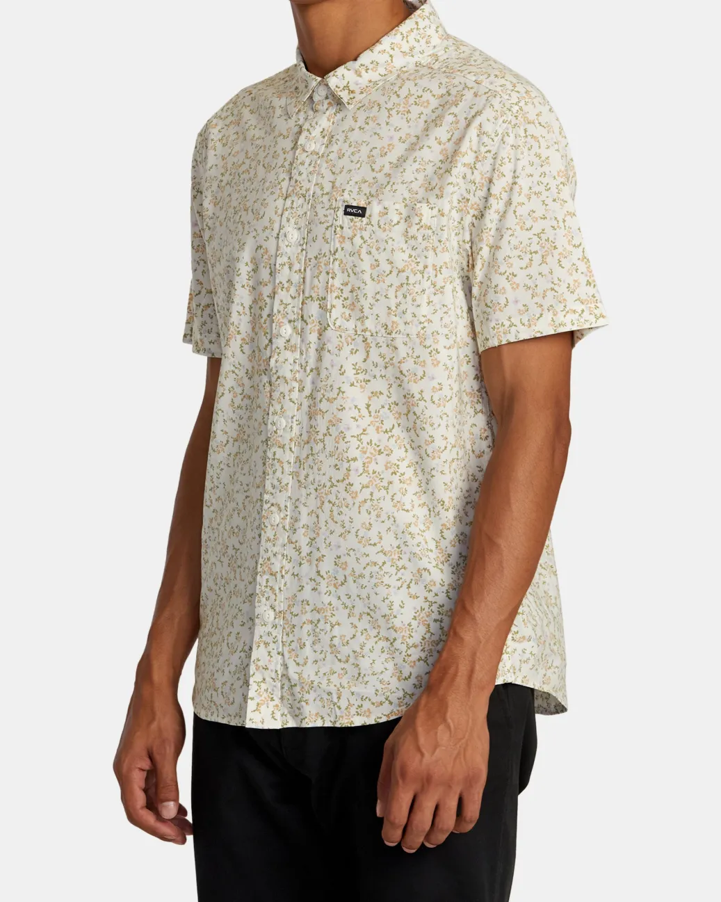 RVCA Shirts / Flannels>BOTANICAL SHORT SLEEVE SHIRT