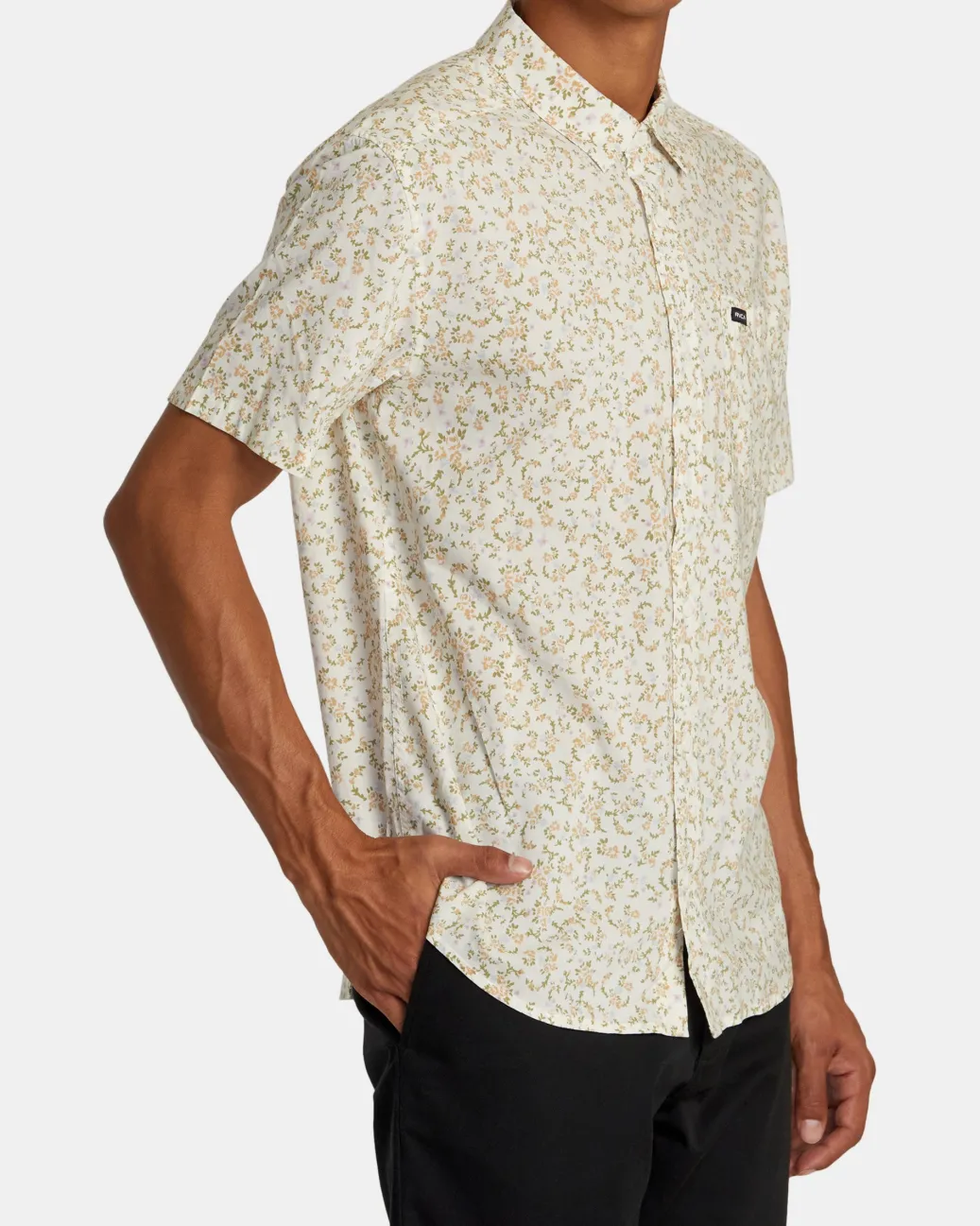 RVCA Shirts / Flannels>BOTANICAL SHORT SLEEVE SHIRT