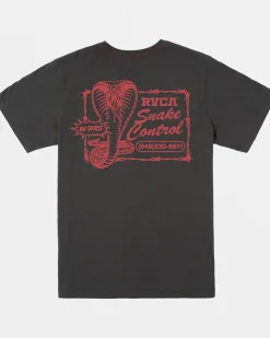 BOY RVCA Tees / Tanks>BOYS COBRA SERVICE TEE