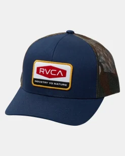 RVCA Hats / Beanies>BOYS MISSION TRUCKER HAT