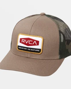 RVCA Hats / Beanies>BOYS MISSION TRUCKER HAT