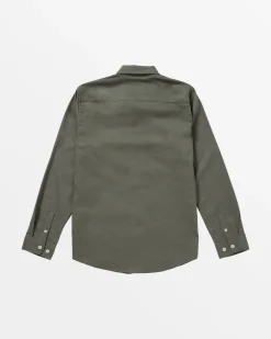 BOY RVCA Shirts / Flannels>BOYS THAT'LL DO LONG SLEEVE SHIRT