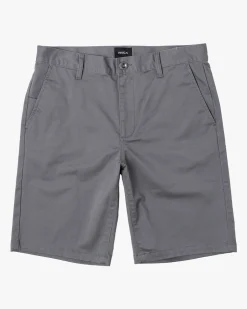 BOY RVCA Shorts>BOYS WEEKDAY STRETCH 18" SHORTS