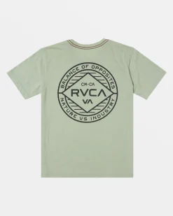 BOY RVCA Tees / Tanks>BOYS WORDMARK TEE