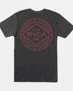 BOY RVCA Tees / Tanks>BOYS WORDMARK TEE