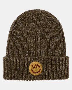 Women RVCA Hats>BRIGHTER DAYS CUFFED BEANIE