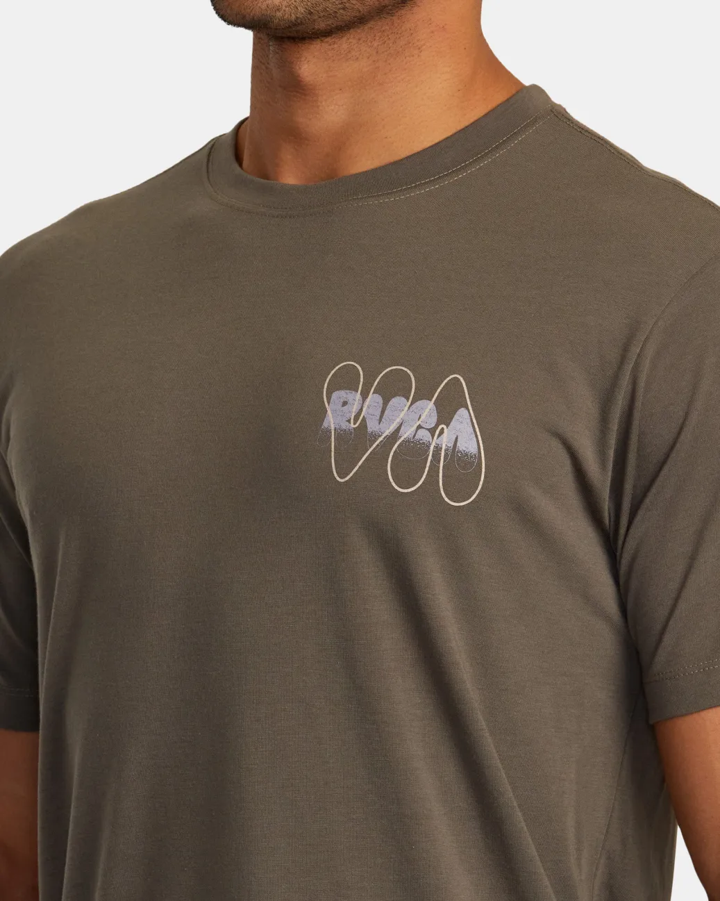 RVCA Workout Shirts|Tees / Tanks>BUBBLE PRINT SHORT SLEEVE TEE