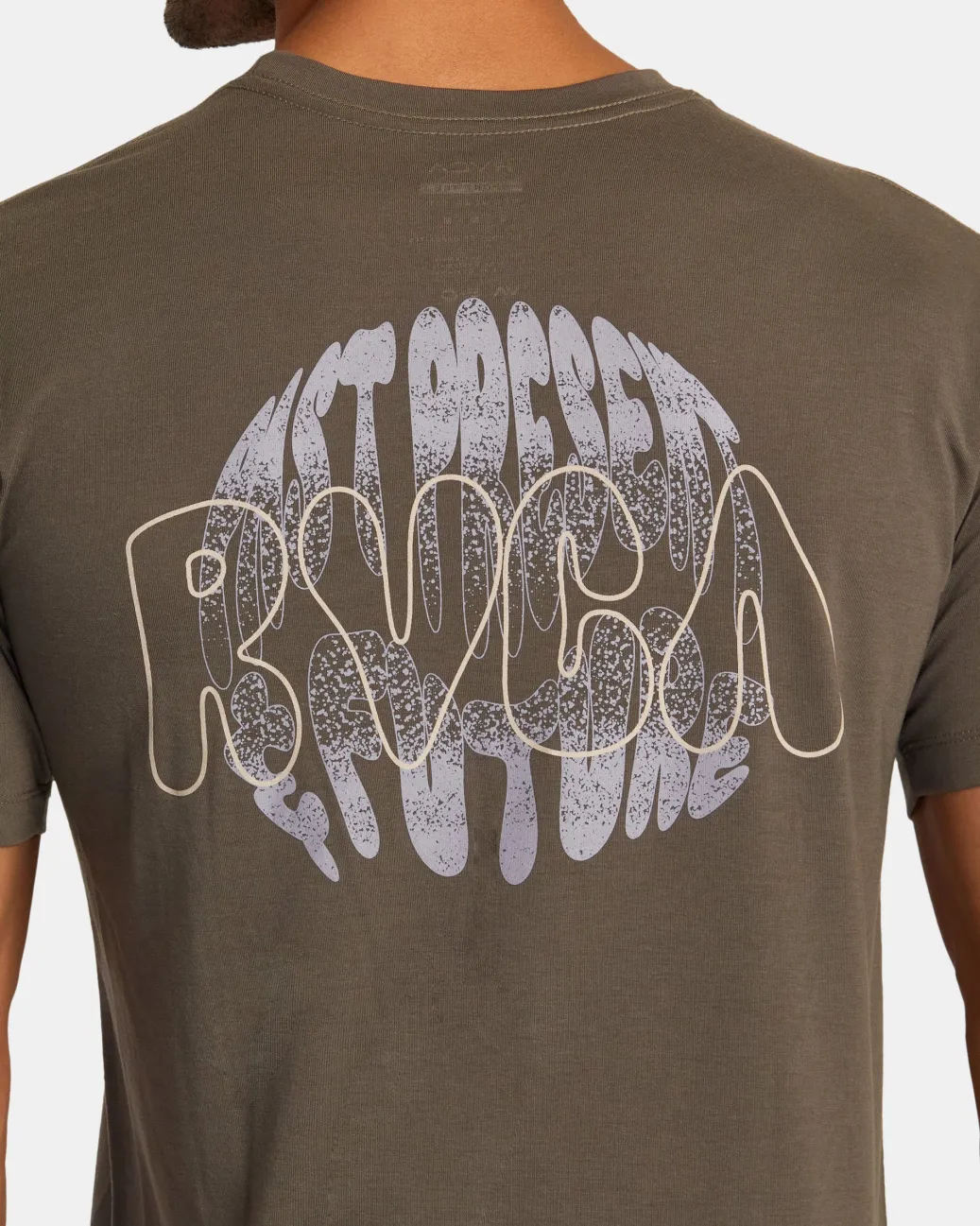 RVCA Workout Shirts|Tees / Tanks>BUBBLE PRINT SHORT SLEEVE TEE