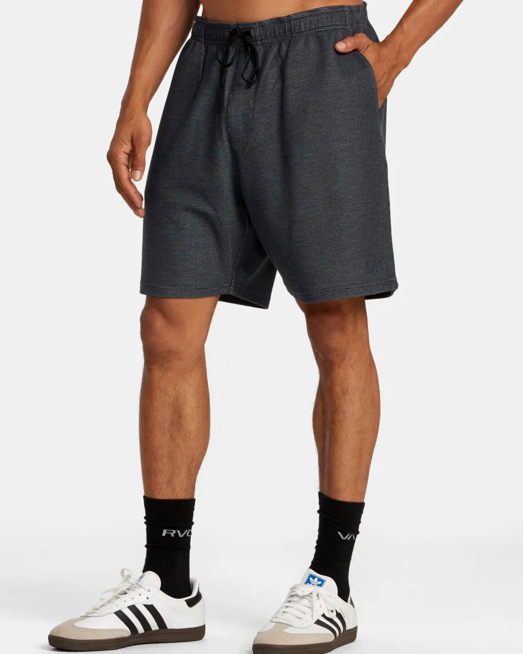 RVCA Shorts / Hybrids>C-ABLE WAFFLE KNIT SHORTS