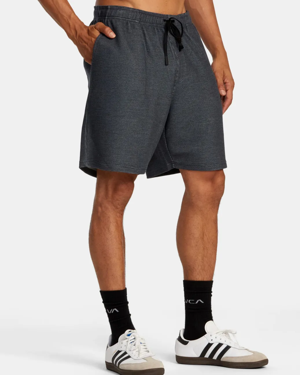 RVCA Shorts / Hybrids>C-ABLE WAFFLE KNIT SHORTS