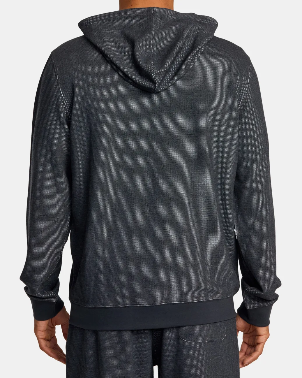 RVCA Workout Pullovers / Hoodies>C-ABLE WAFFLE KNIT ZIP HOODIE