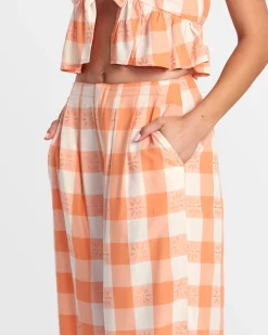 Women RVCA Pants><noscript><img width=