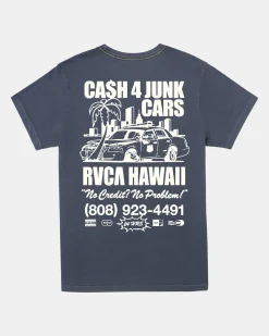 RVCA Tees / Tanks>CASH FOR JUNK TEE