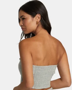 Women RVCA Tops>CLAIRE TUBE TOP