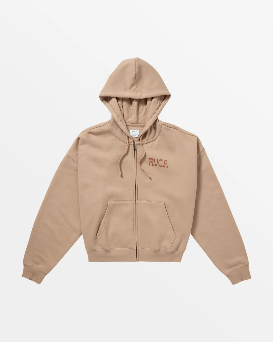 Women RVCA Hoodies / Fleece>COURT ZIP HOODIE