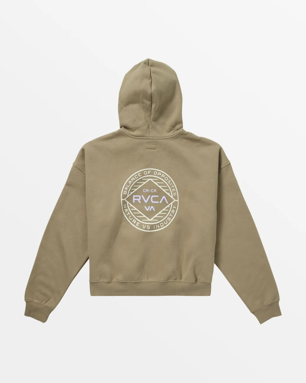 Women RVCA Hoodies / Fleece>COURT ZIP HOODIE