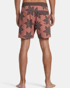 RVCA Boardshorts / Trunks|16"-17" Outseam>CROSS UP TRUNK 16" BOARDSHORTS