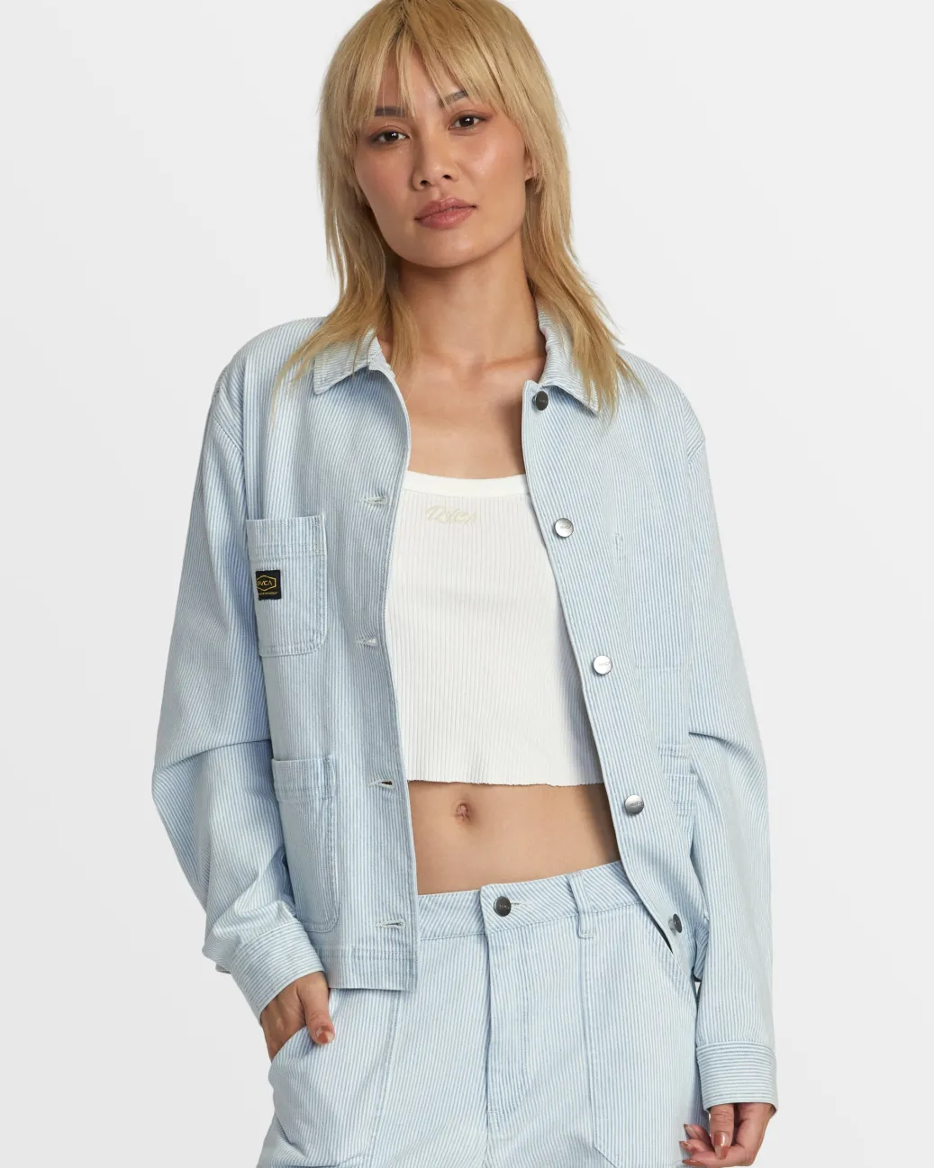 Women RVCA Jackets>DAYSHIFT CHORE JACKET