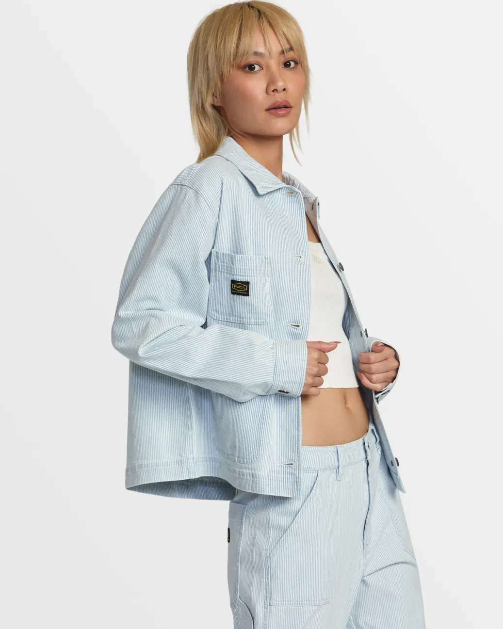 Women RVCA Jackets>DAYSHIFT CHORE JACKET