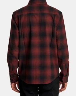 RVCA Shirts / Flannels>DAYSHIFT FLANNEL LONG SLEEVE TOP