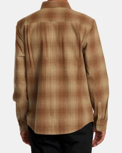 RVCA Shirts / Flannels>DAYSHIFT FLANNEL LONG SLEEVE TOP