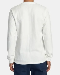 RVCA Tees / Tanks>DAYSHIFT LONG SLEEVE THERMAL SHIRT