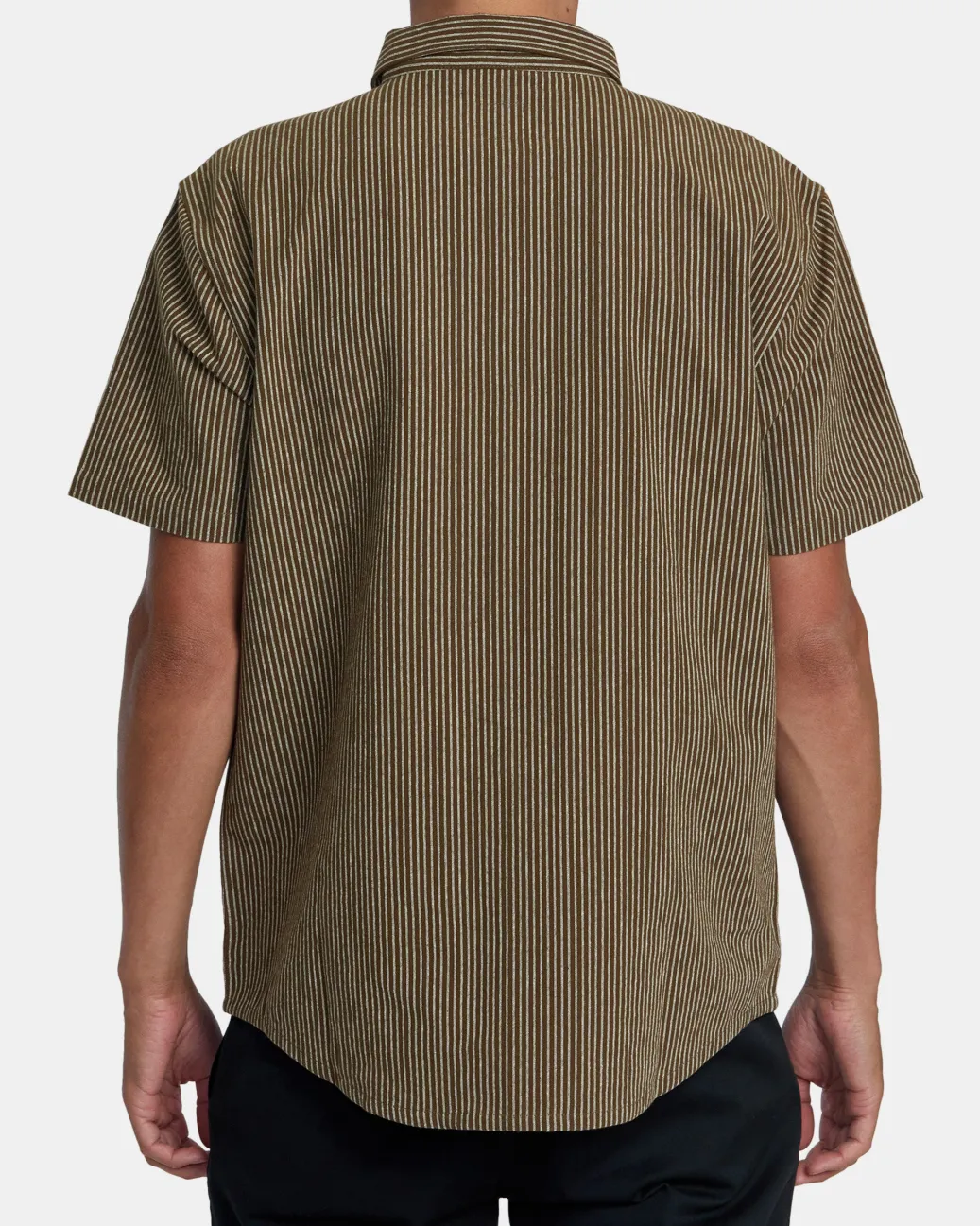 RVCA Shirts / Flannels>DAYSHIFT STRIPE II SHORT SLEEVE SHIRT