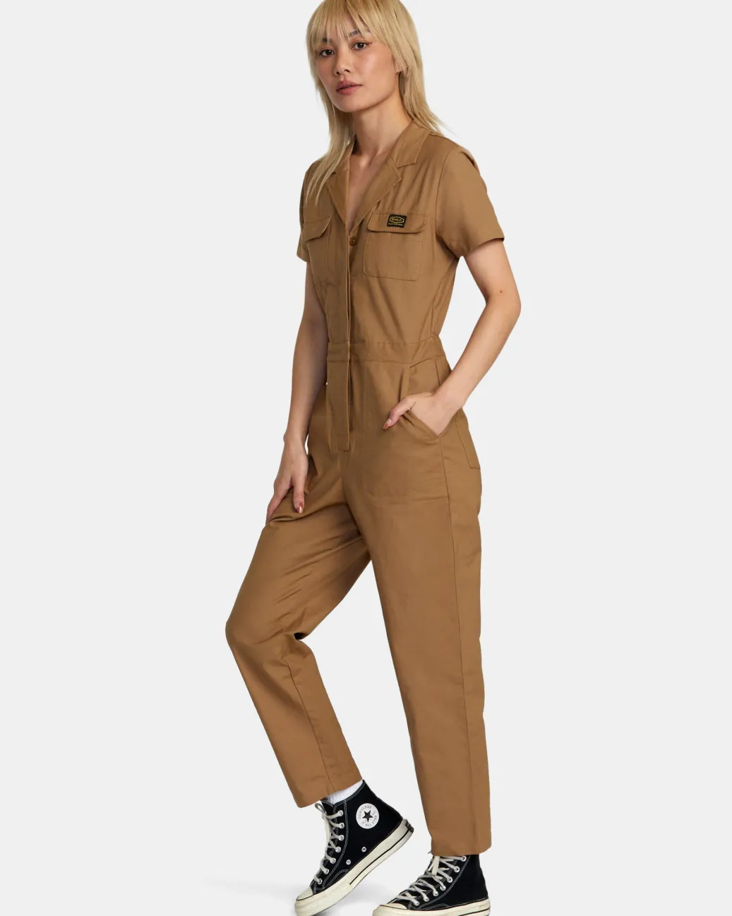 Women RVCA Dresses / Rompers>DAYSHIFT WORKWEAR JUMPSUIT