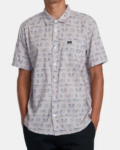 RVCA Shirts / Flannels>DORADO SHORT SLEEVE SHIRT