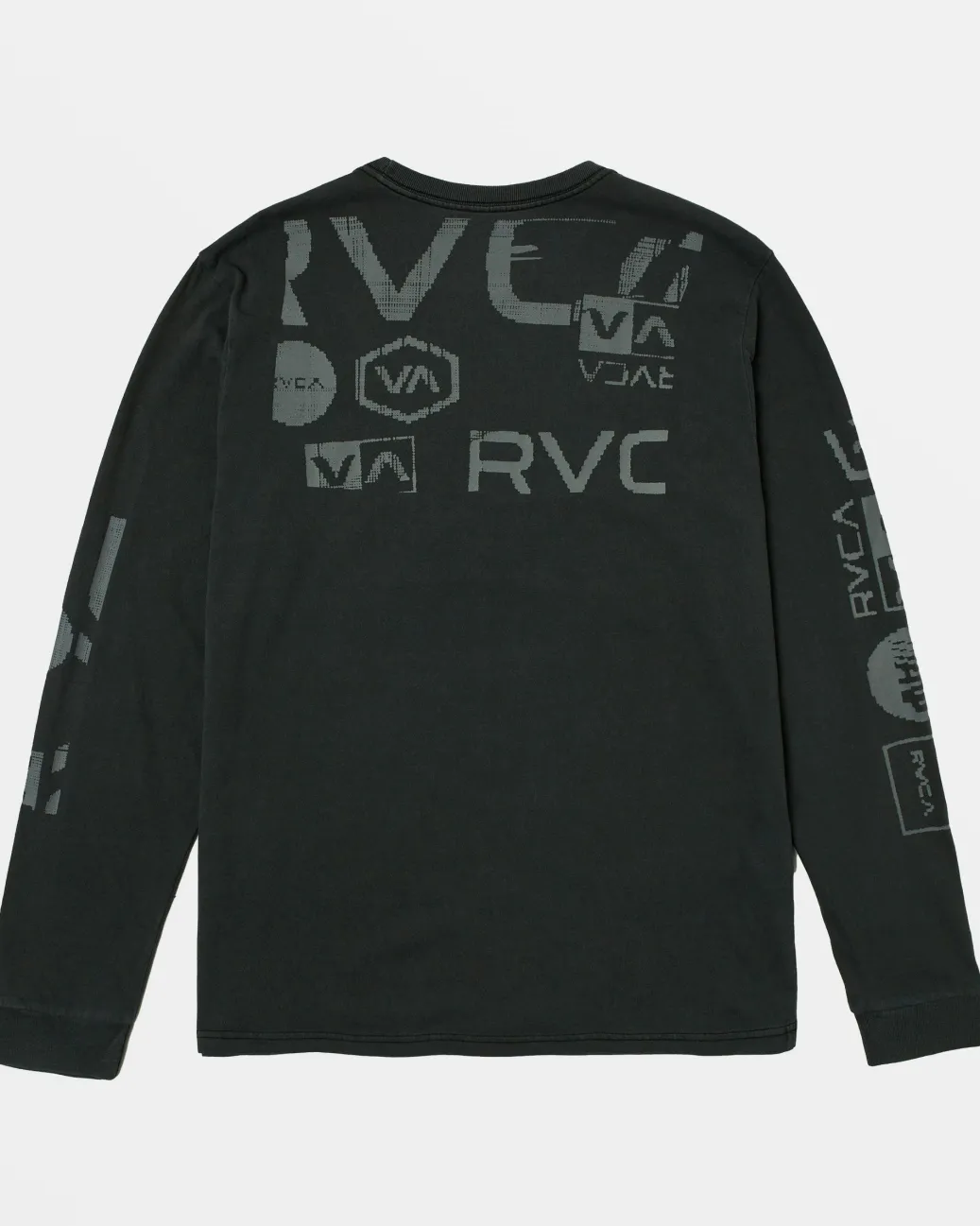 RVCA Tees / Tanks>DOT MATRIX LONG SLEEVE TEE