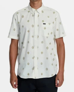 RVCA Shirts / Flannels>ENDLESS SEERSUCKER SHORT SLEEVE SHIRT