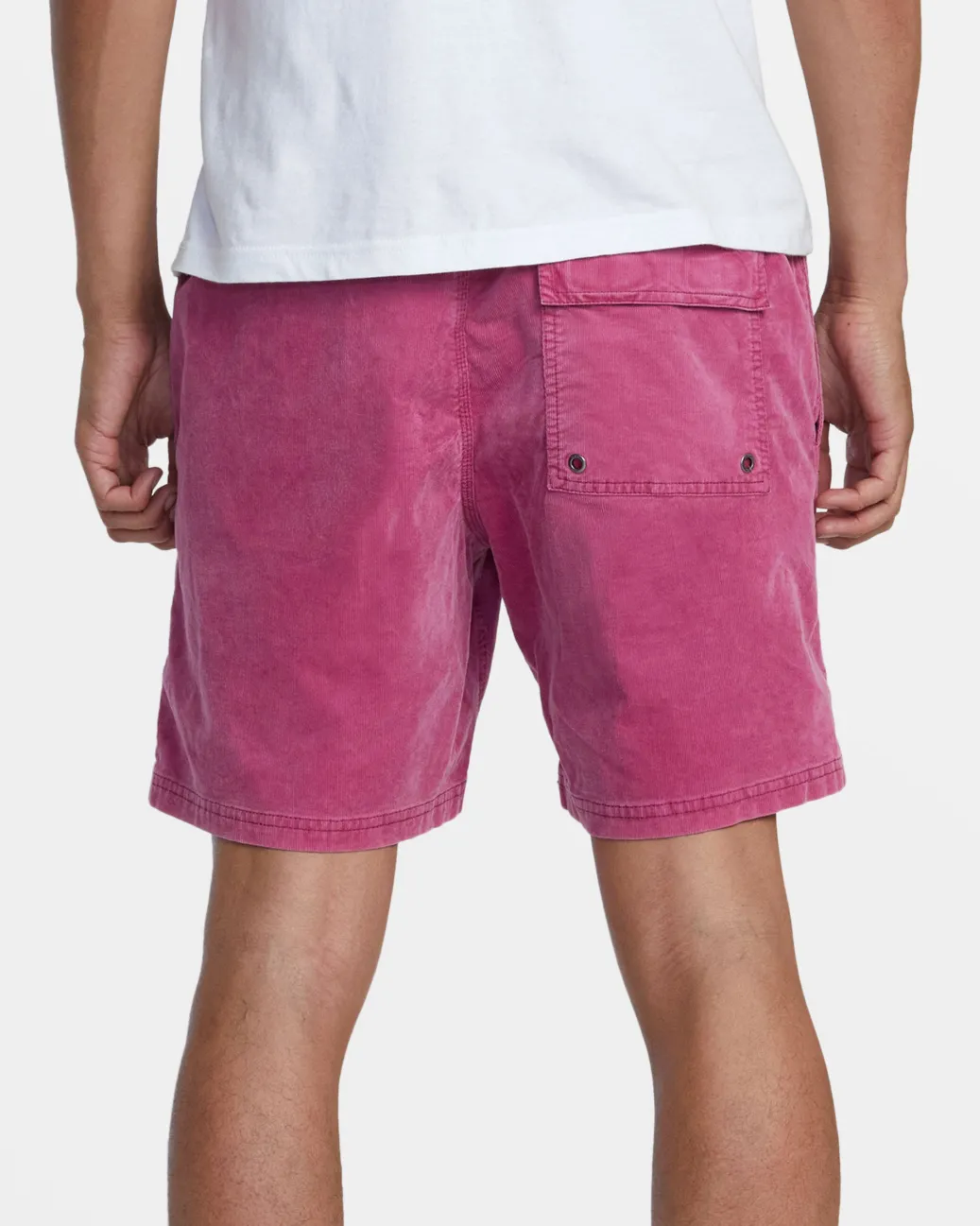 RVCA Shorts / Hybrids>ESCAPE 17" ELASTIC WAIST CORDUROY SHORTS