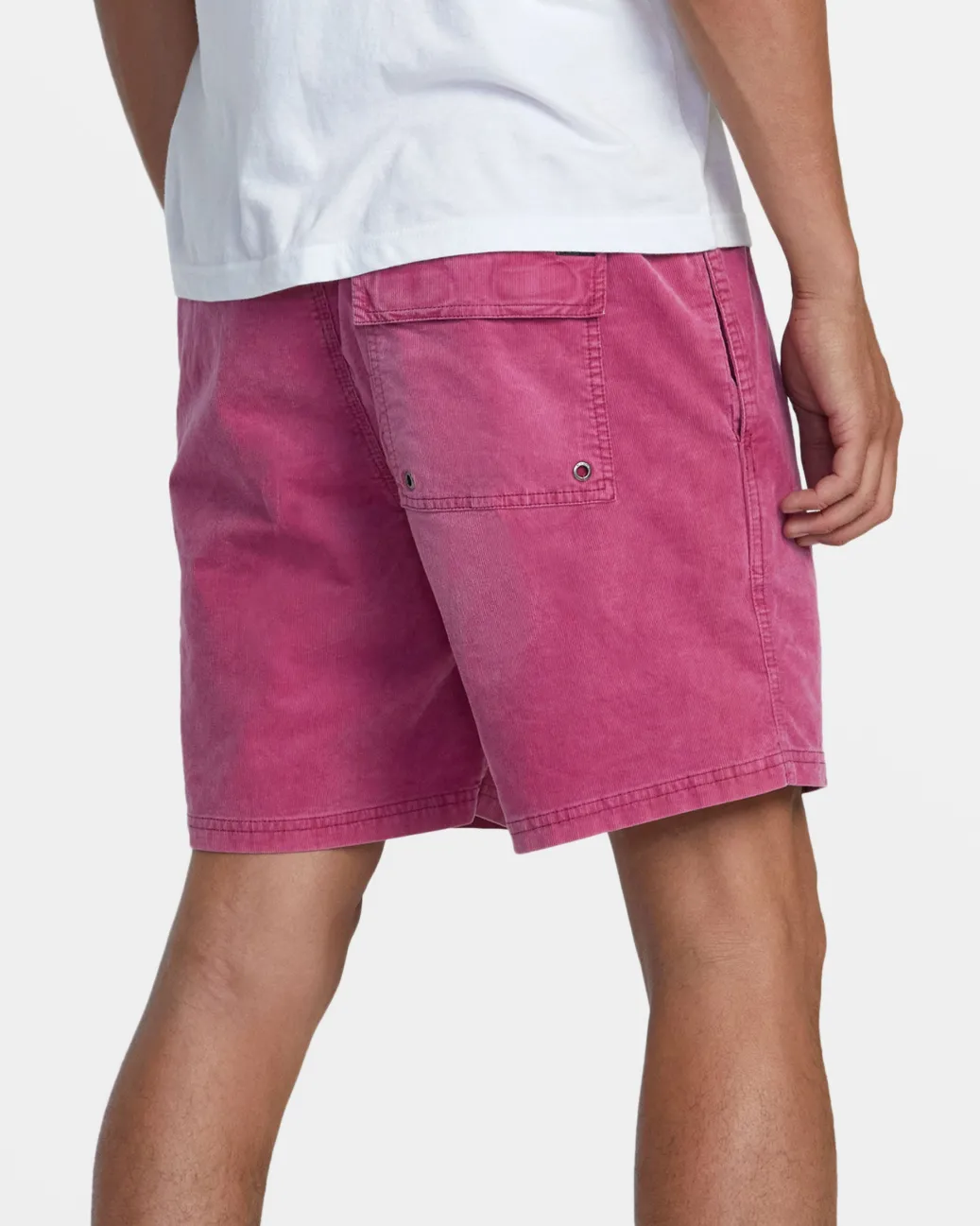 RVCA Shorts / Hybrids>ESCAPE 17" ELASTIC WAIST CORDUROY SHORTS