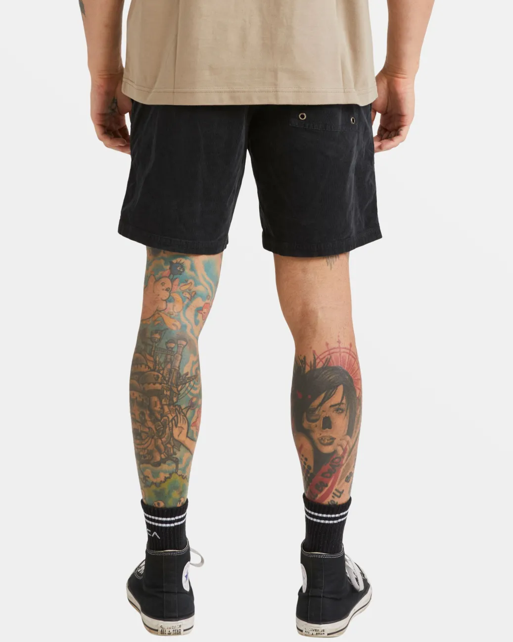 RVCA Shorts / Hybrids>ESCAPE 17" ELASTIC WAIST SHORTS
