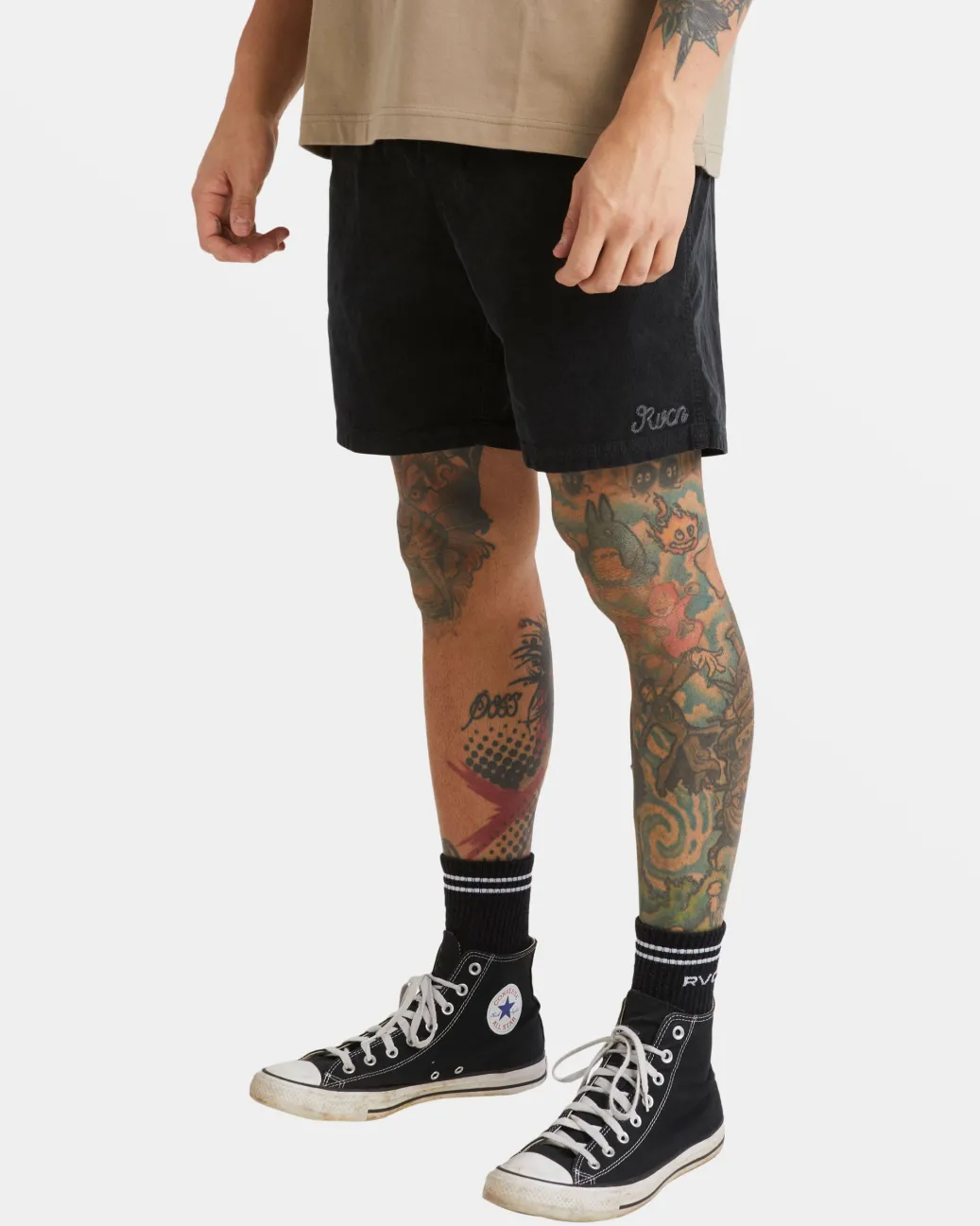 RVCA Shorts / Hybrids>ESCAPE 17" ELASTIC WAIST SHORTS